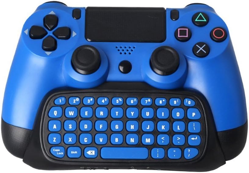 Ps4 ワイヤレス チャットパッド コントローラーキーボード メッセージ Ps 4コントローラーに対応 Bluetoothキーボード コントローラー ハンドル ジョイスティック Amazon