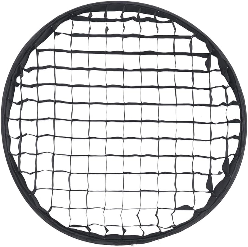 amaran Verge Max Light Control Grid Clip-On for Circular Panel Light with 45 Degrees Light Control (Black)