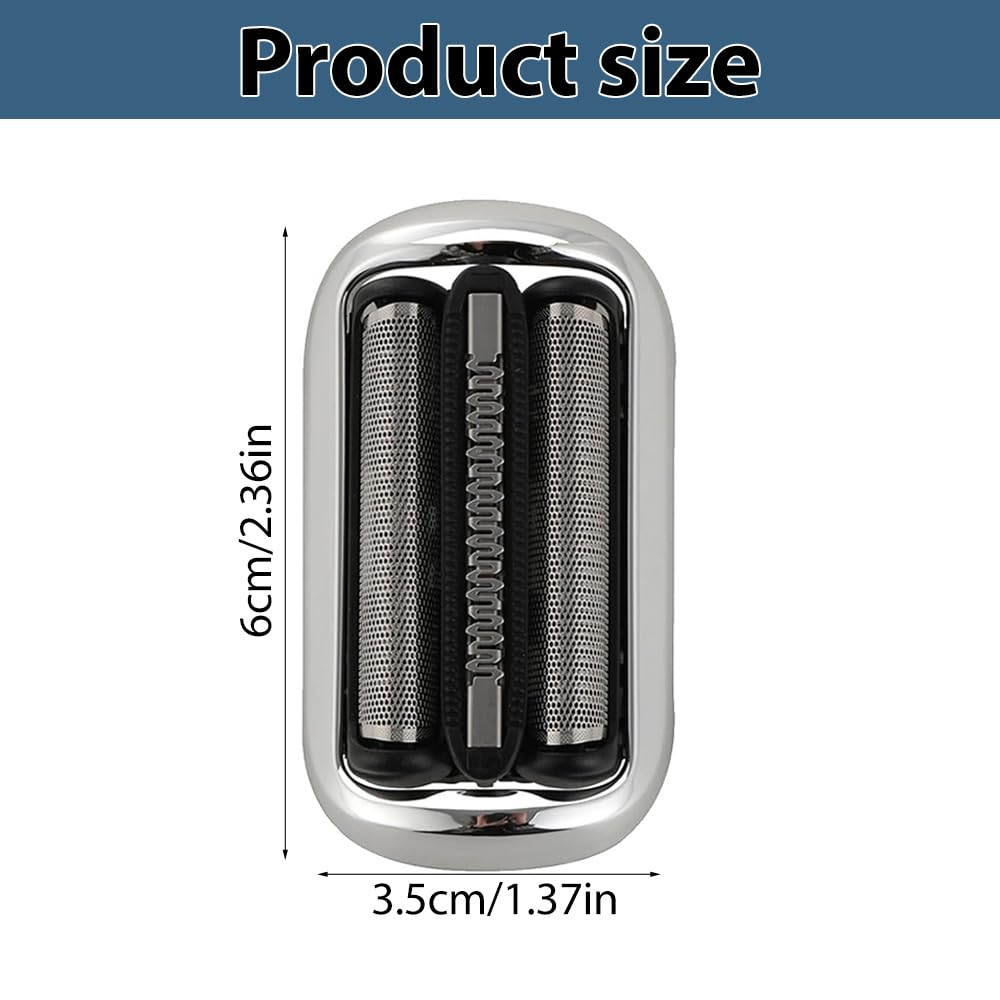73S Testina di Ricambio per Braun Serie 7, 73S Testine di Rasatura di Ricambio Compatibili con Bra-un Series 7 7020s 7025s 7085cc 7027cs 7071cc ​​​​7075cc