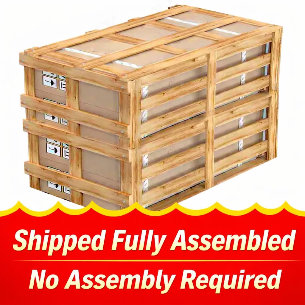 ZZV Freestanding Sink with Marble Worktop and Stainless Steel Cabinet, Fully Assembled Outdoor Laundry Utility Sink Cabinet with 2 Drawers, Heavy Duty Kitchen Sink for Home Restaurant Cafe