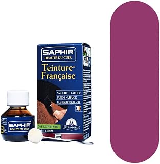 SAPHIR French Dye Tyrian Purple, 50ml, for Leather, Alcohol-based Shoe-dyes