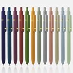 UIXJODO 6 Pcs Gel Pens 0.5mm Quick Dry Black Ink Pens Fine Point Smooth Writing Pen, Cute Office and School Supplies Gifts for Women Teacher Students (6 Pcs Black White Grey Silver)