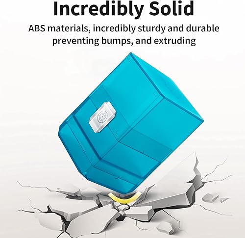 Miniatura 3 de Sooez Caja de cartas MTG resistente con almacenamiento de dados, más de 100 casos de baraja Boulder, soporte perfecto para MTG CommanderYuGiOhTCG y