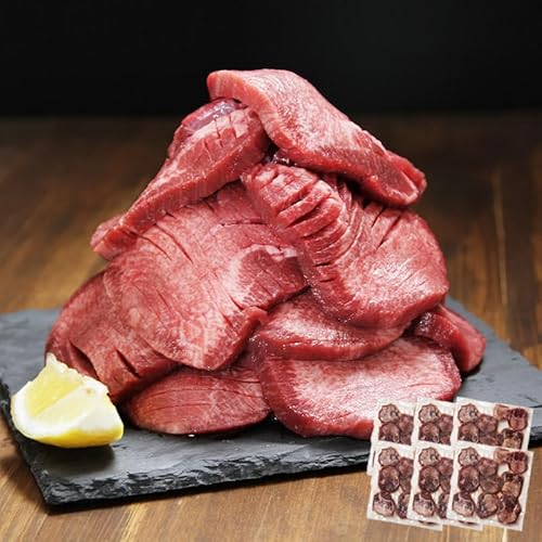 肉卸直営 WONDERLAND 牛タン 厚切り 3kg (500g×6/厚さ約10mm) ギフト 訳あり 訳有り 肉 牛肉 焼肉 冷凍 スライス 業務用 バーベキュー BBQ おつまみ