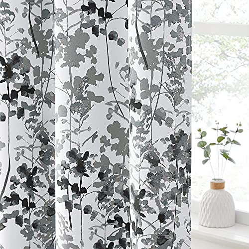 KGORGE Grey Blackout Curtains - 2 Panels