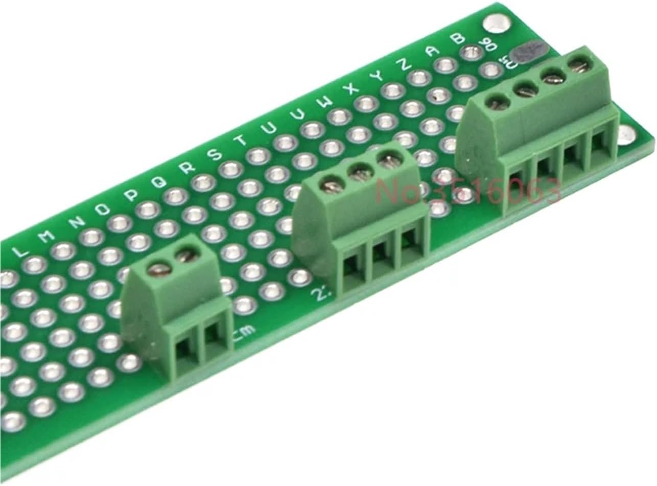 5/10pcs KF128 2.54mm PCB Mini Screw Terminal Blocks Connector for Wires KF128-2.54(4Pin,5Pcs)