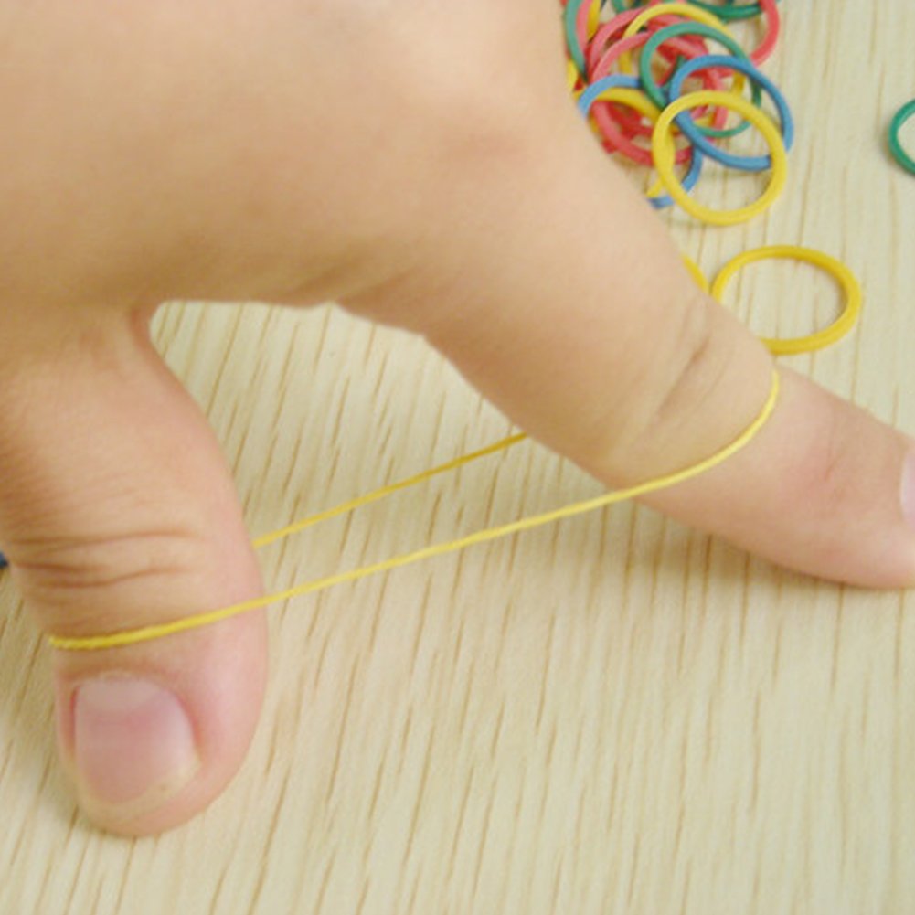 Elastici Colorati per Toelettatura Cane Confezione da 100