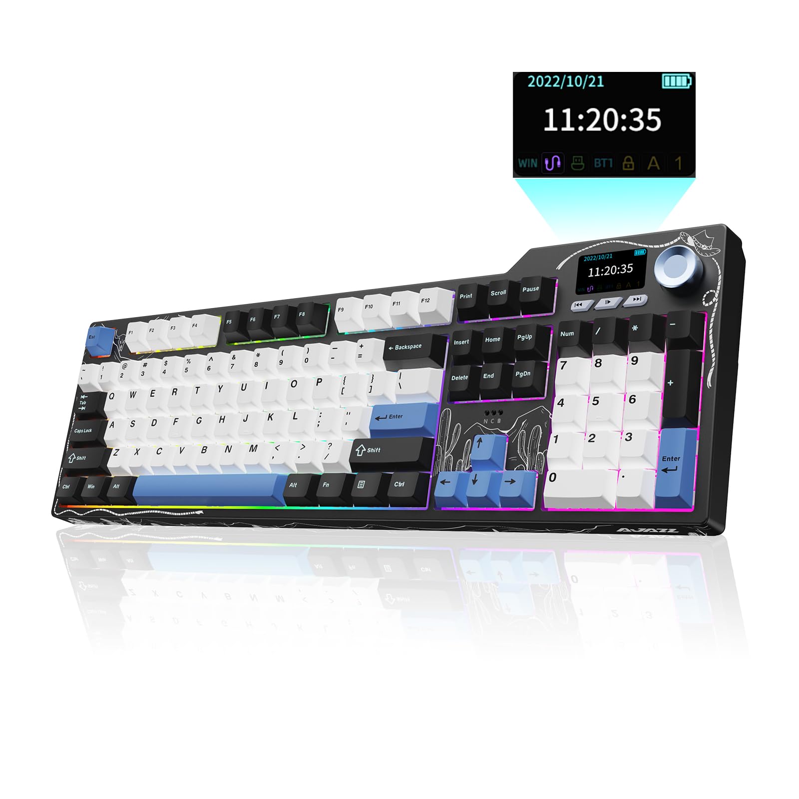 Amazon.com: NACODEX AK35I V4 Customizable Wireless Gaming