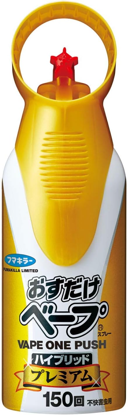 おすだけベープ ワンプッシュ式 虫除け スプレー ハイブリッドプレミアム 150回分 無香料