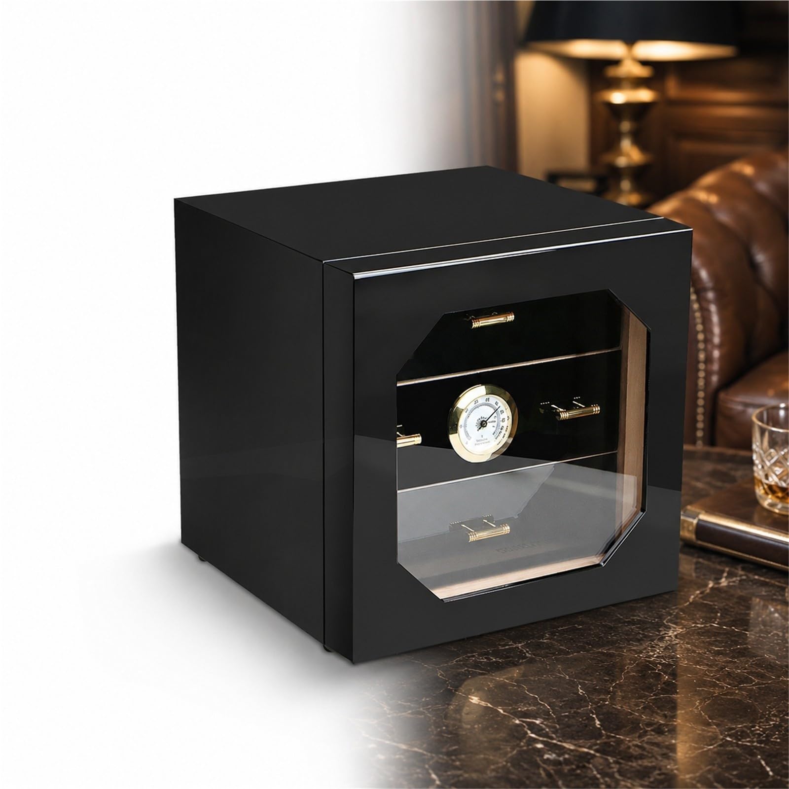 Gabinete de cigarros Profesional de Madera de Cedro