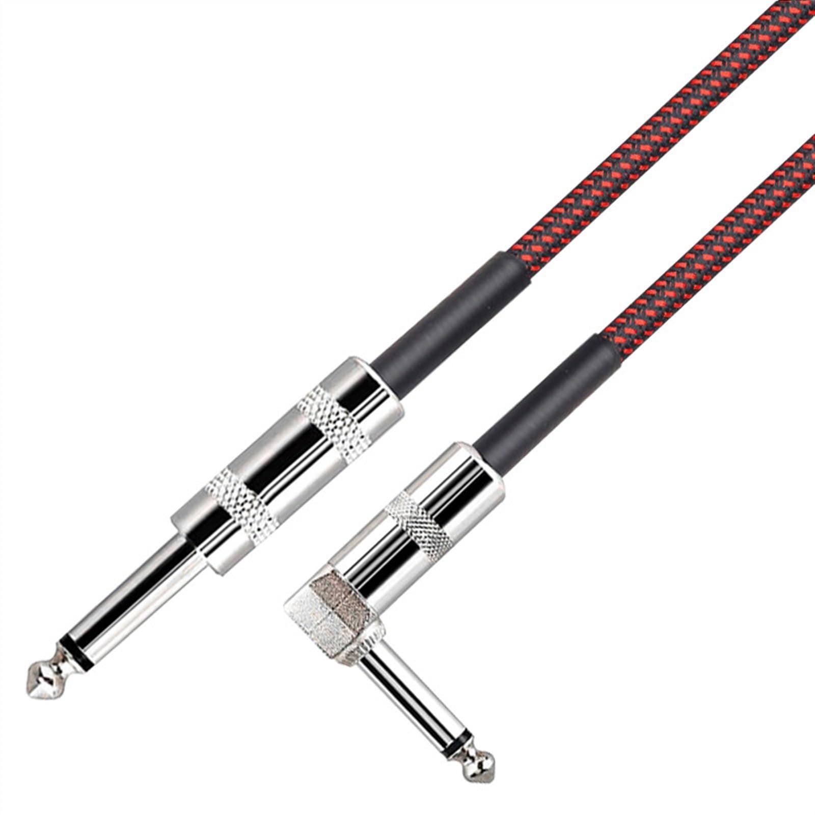 Cable de interconexión de audio Cable de audio for guitarra 6,35 mm, 3 metros, cobre libre oxígeno chapado en oro(06)