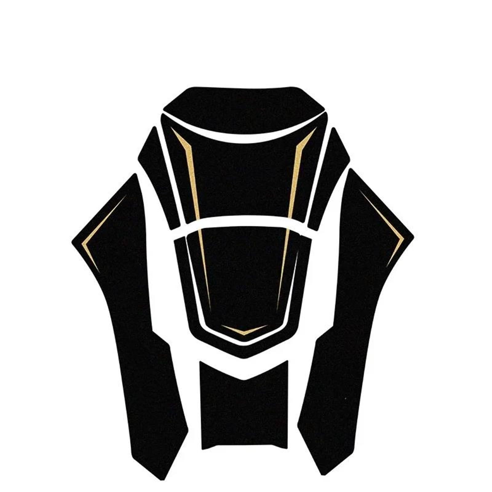Motorcycle Body Fairing Decal Tank Pads Gas Knee Grip Traction Sticker Accessories for PCX160 Streetfighter(Color6)