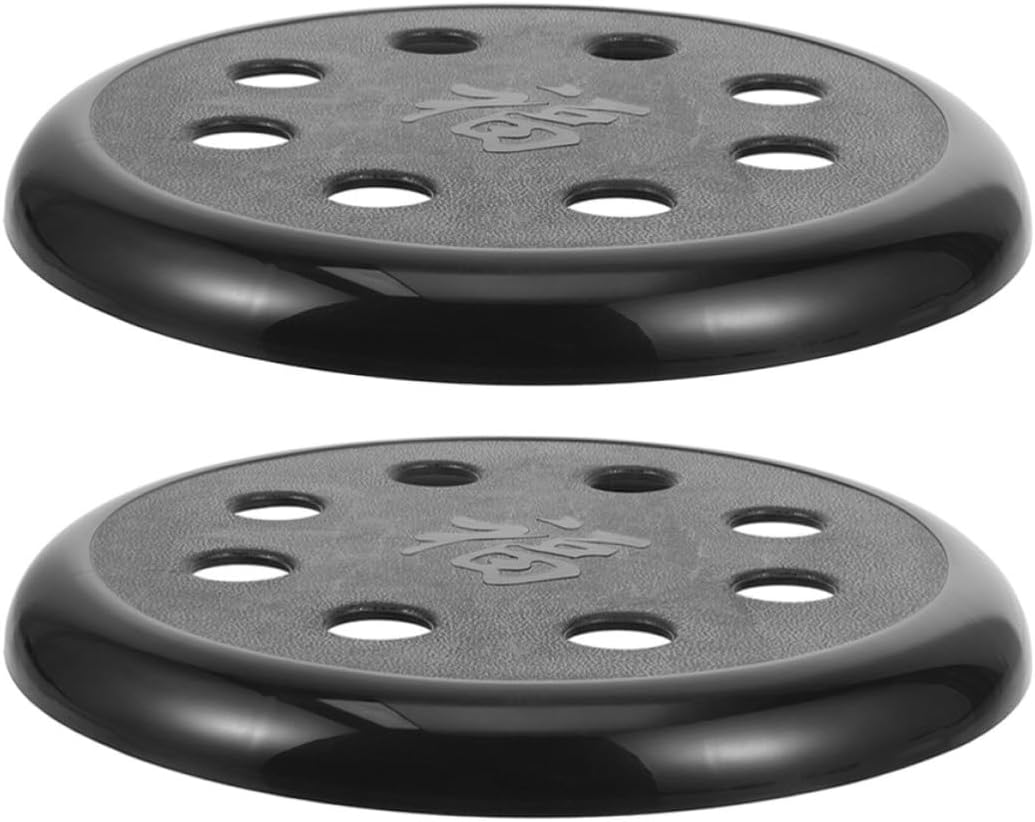 2pcs Round Plastic Stool Seat Covers for Barstools Round Stools with Wear-Resistant Sturdy Material and Versatile Design, Suitable for Offices and Schools