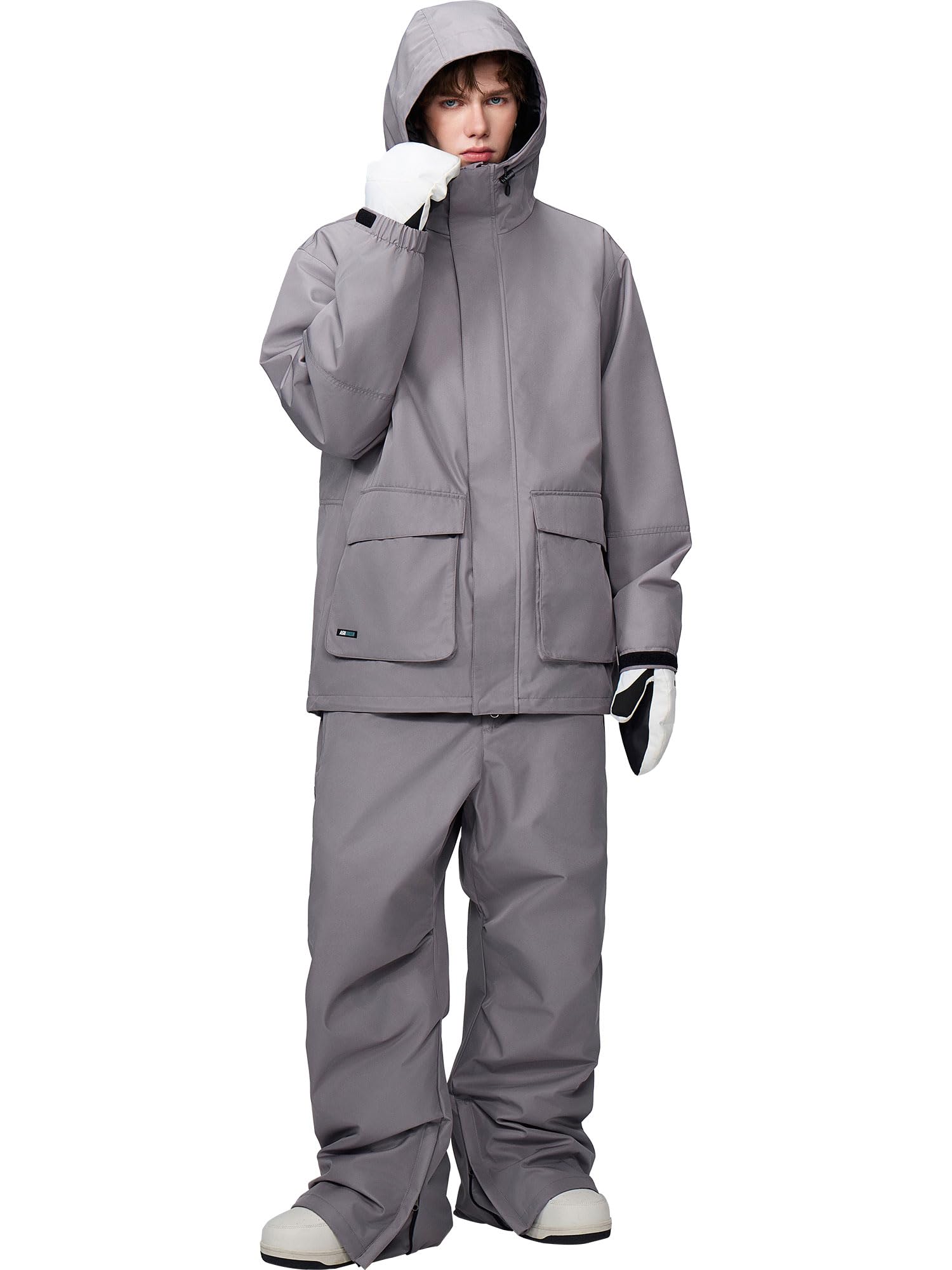 アッシュグリーム] スノーボードウェア 上下セット AG-10SET S Amazon