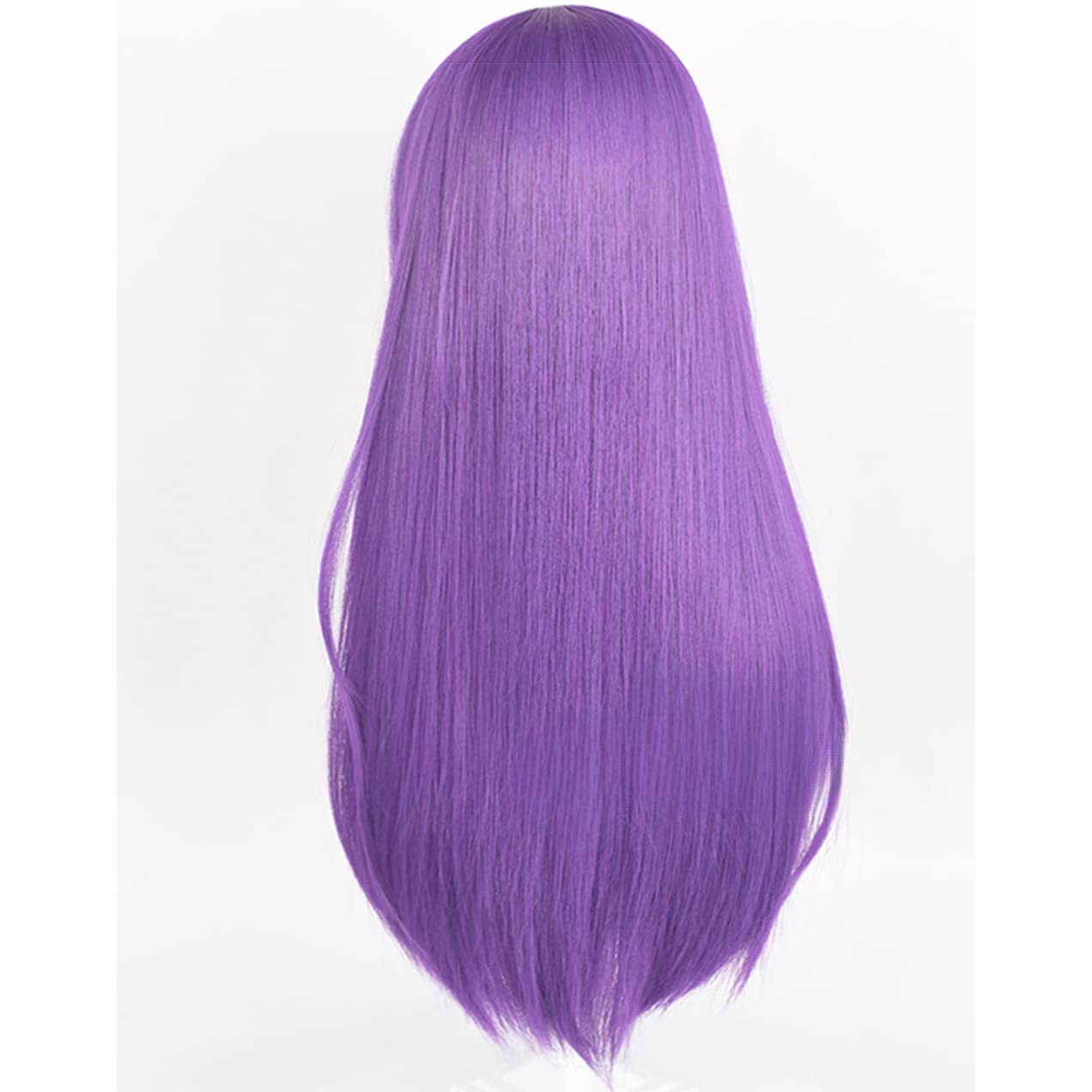 Amazon.co.jp: LAOBAO コスプレ ウィッグ 久保渚咲 紫 ロングヘア