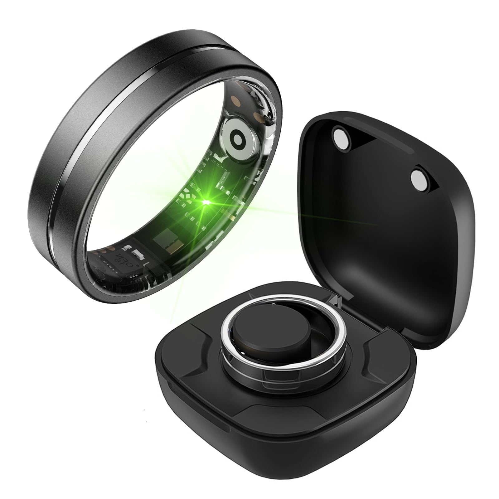 Smart Ring tracker de sommeil compteur de pas et moniteur cardiaque iOS Android - 8