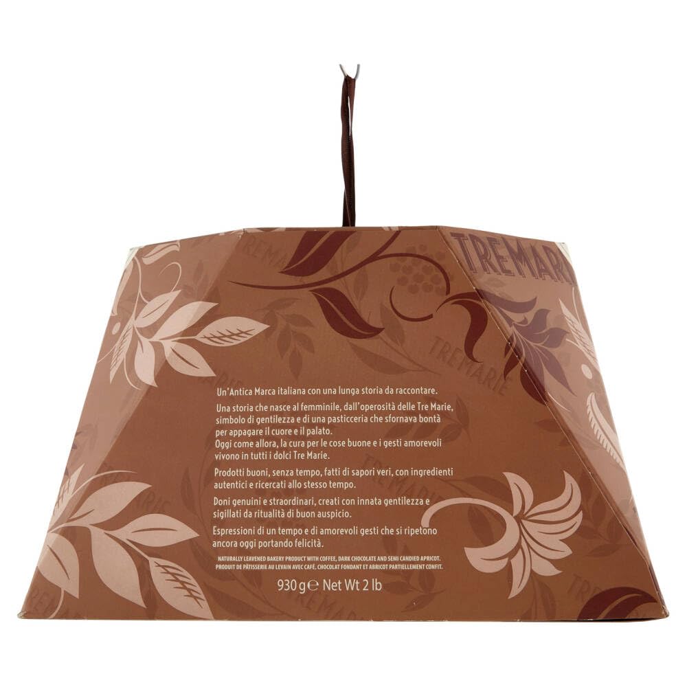 Italian Gourmet Panettone Caffè e Cioccolato natalizio Geschenkbox 4 x 930g