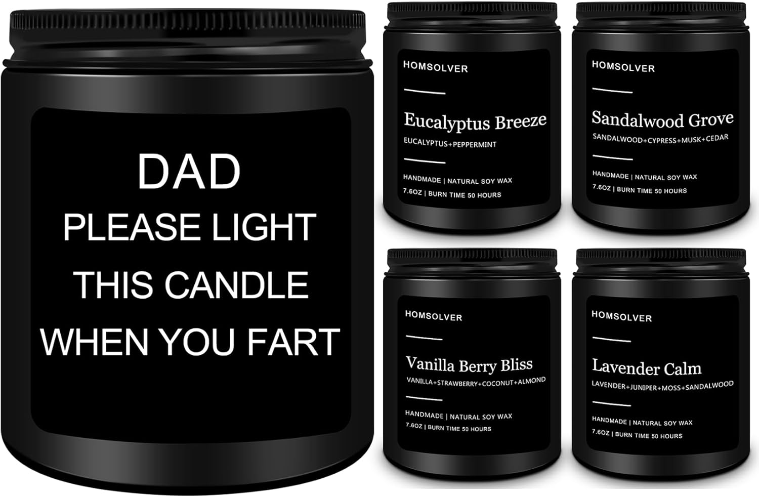 Homsolver Gifts for Dad, Fathers Day Christmas Birthday Dad Gifts from Daughter Son