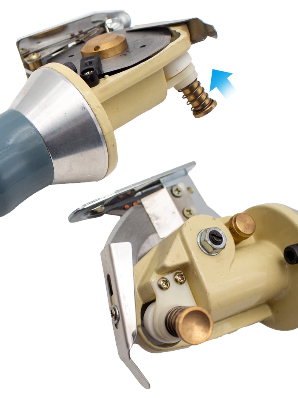 Toplionace Cortadora Neumática de Tela, 4000rpm, Diámetro 70mm, BM-YG9