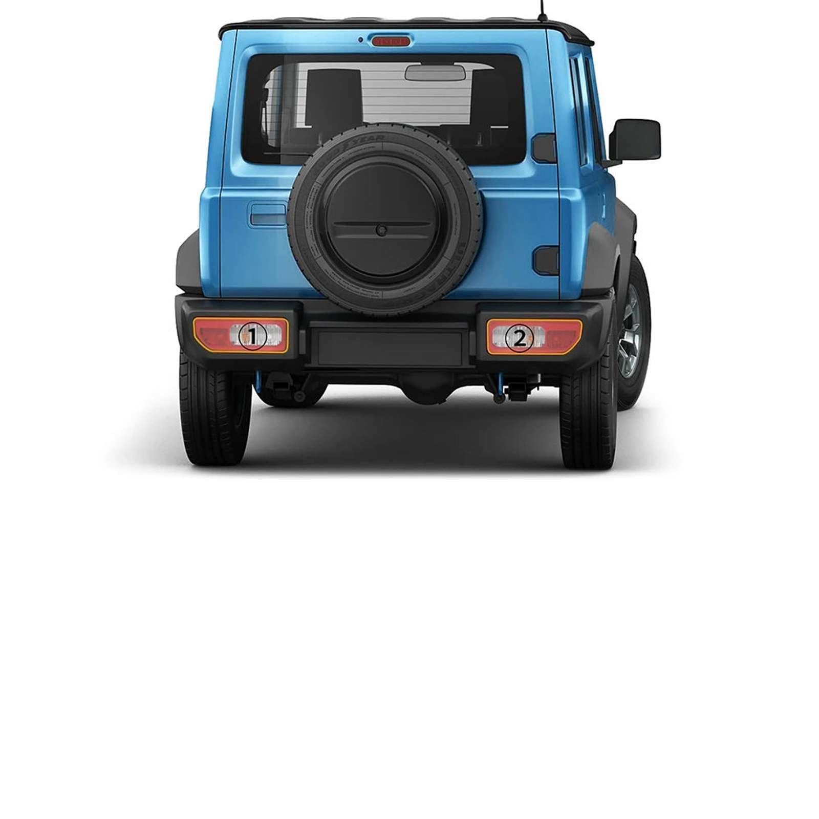 Film pour feux arrière Suzuki Jimny JC idéal pour vos sorties outdoor