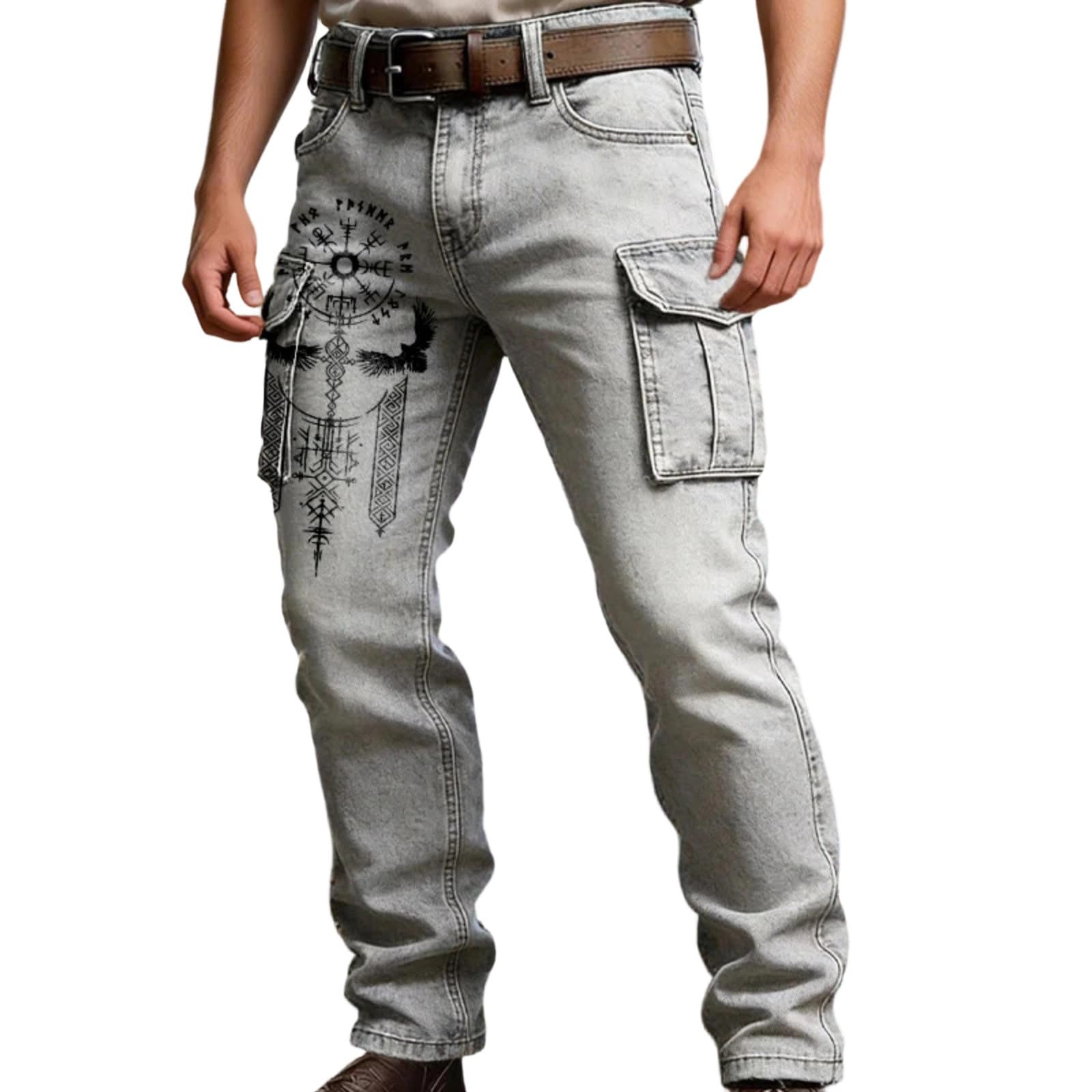 Pantalon de jogging cargo homme résistant à l'usure avec multi-poches
