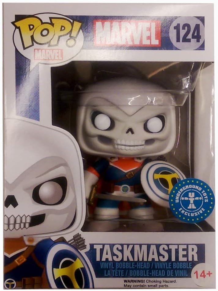 Funko Pop! Marvel Taskmaster 124 Exclusive Bobble Head