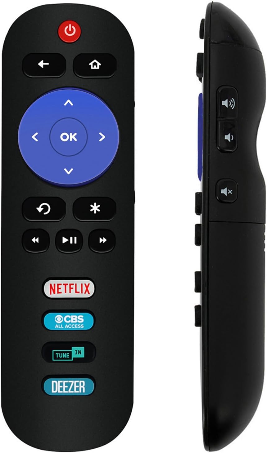 RC280 RC282 Replace Remote Control Applicable for TCL Roku TV 49S405 32S305 40S305 43S305 55S405 40S3800 55US57 50UP120 49S305 65S405 43S405 32S3750 40FS3750 48FS3750 32S3850P 40FS3850 50FS3850
