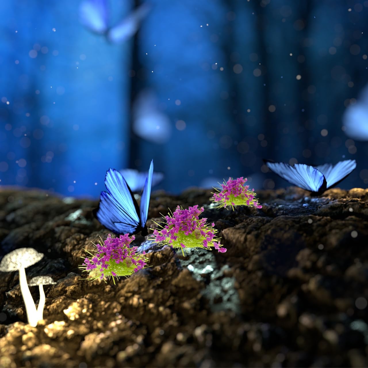 EXCEART War World Scenics Gras Gaming Base Blumen Grasbüschel Modellbau Tabletop Gelände Statische Grasbüschel Geländebau Miniatur Ornamente Eisenbahn Modellbahn Landschaftsbau Diorama Zubehör - 3