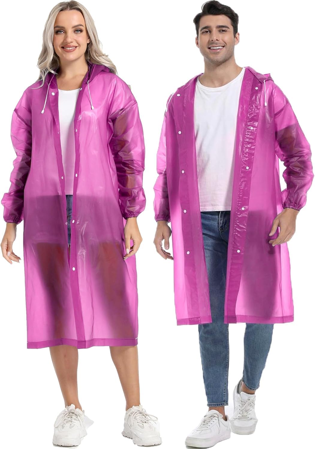 Eco-Friendly EVA Poncho Raincoat for Men & Women – Lightweight Waterproof Hooded Raincoat with Full Body Protection, Reusable Rain Wear for Bike Riding, Travel & Outdoor Use-picture-50
