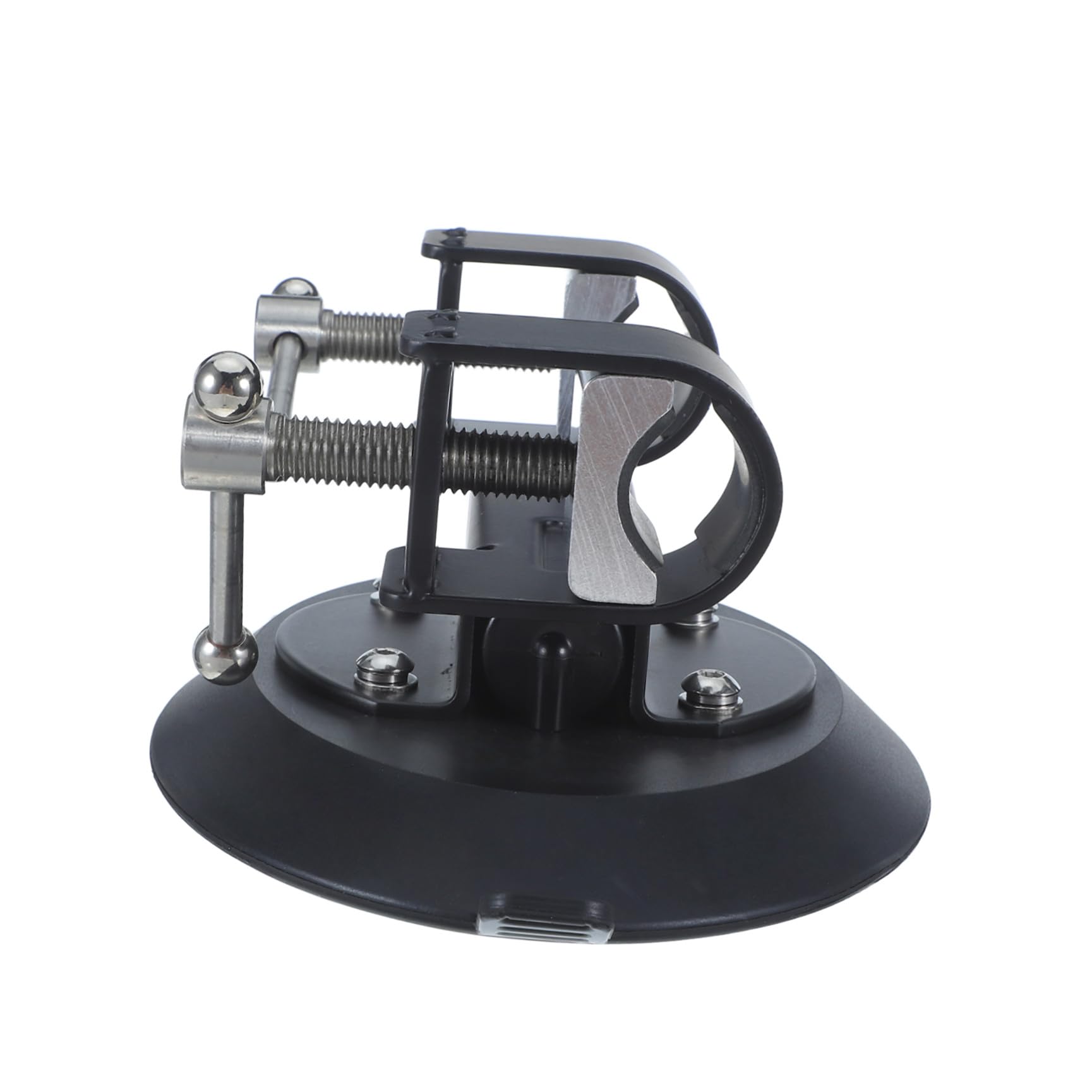 Mipcase Supporto per Bandiera Ventosa Potente, Base in Metallo e Gomma Adatta a Pali da 0,83 a 1,4 Pollici per Attività Outdoor come Campeggio e Offroad