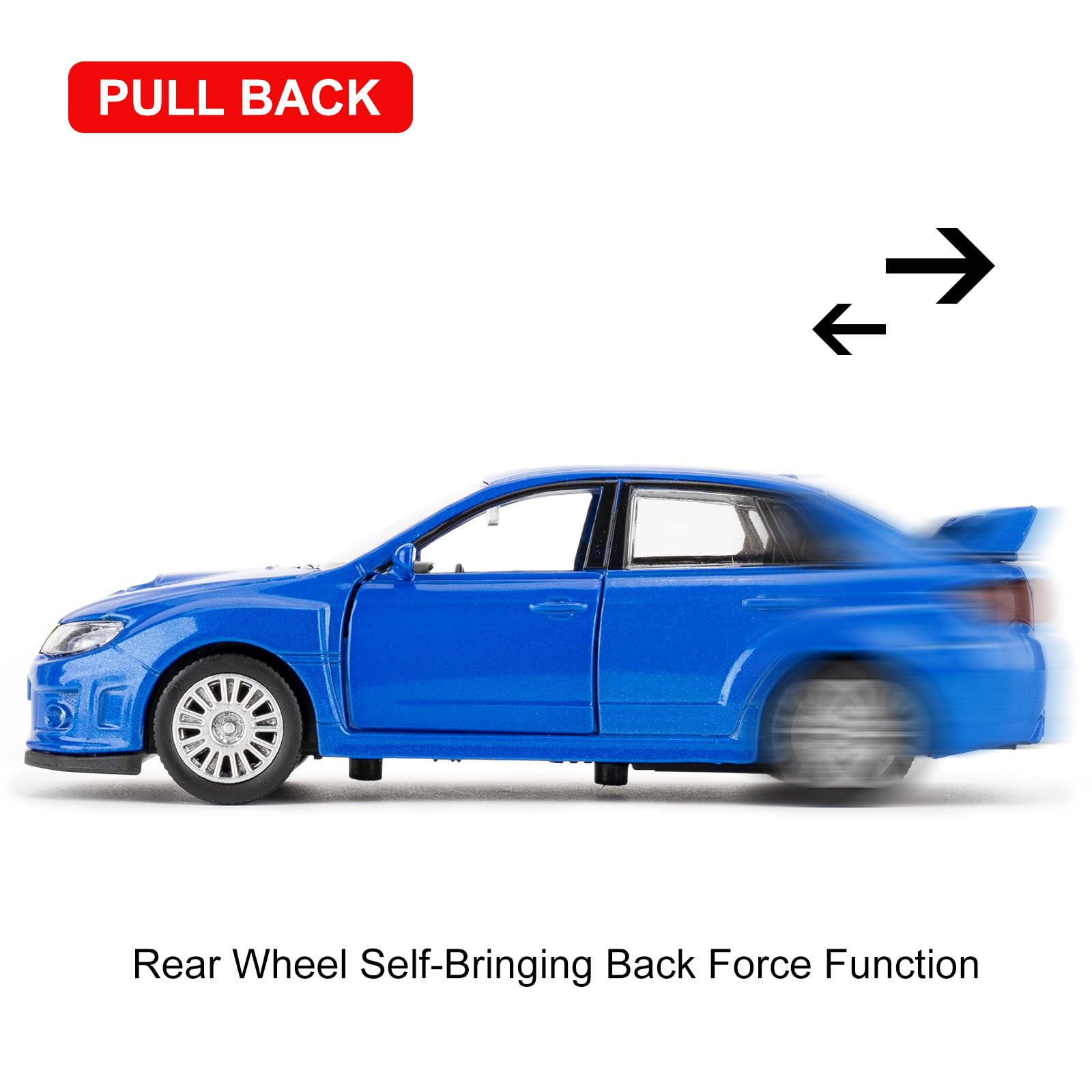 スバル360 青色 ミニカー 2台セット プラスチックスケルトンの金属製 スバル360 青色 ミニカー 2台セット プラスチックスケルトンの