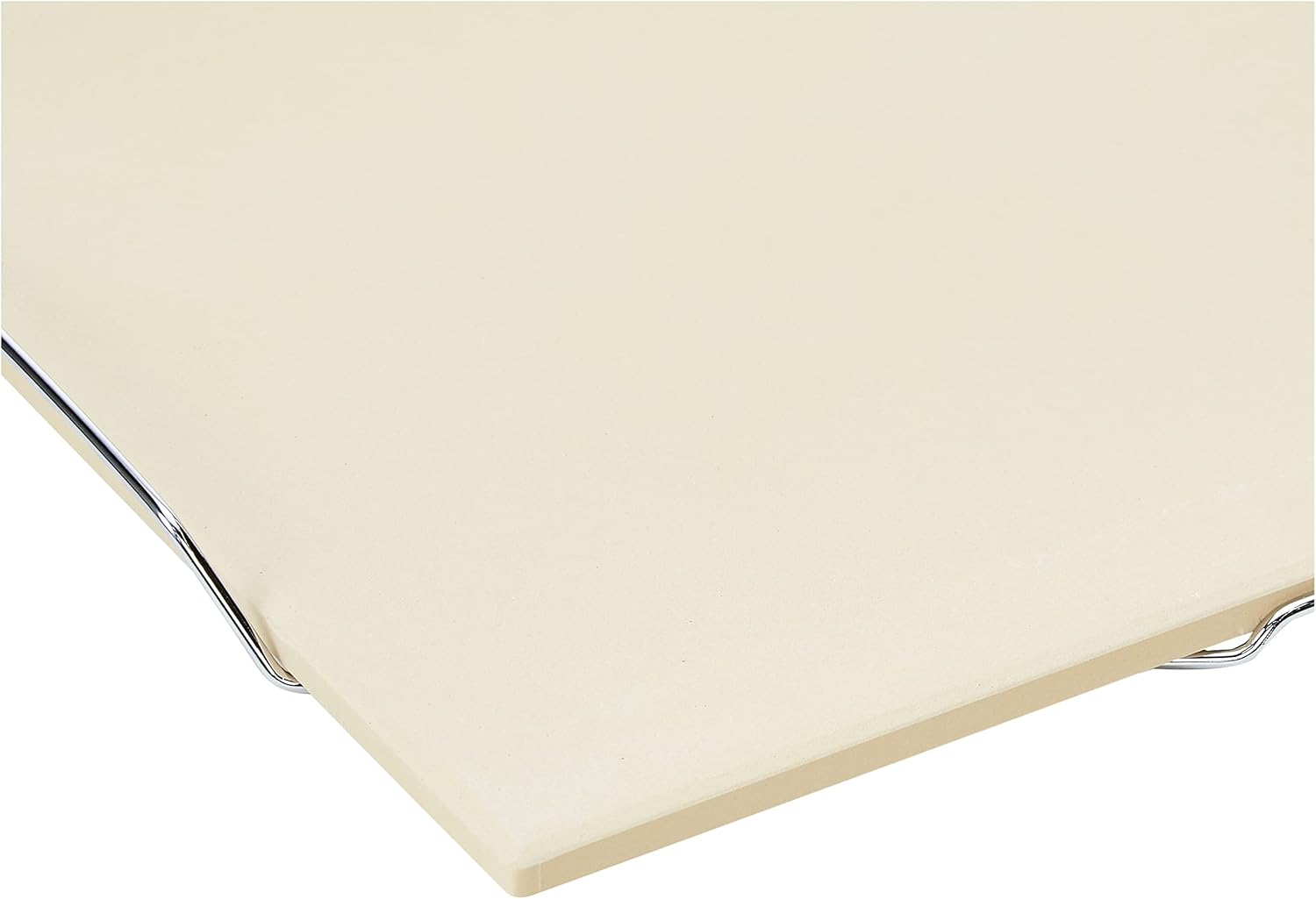 Kuchenprofi 15 by 14-Inch Pizza Stone with Stainless Steel Rack