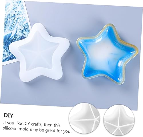 Miniatura 3 de Molde para platos Caja organizadora pequeña, moldes de silicona de chocolate, cristales de caramelo, molde de plato epoxi, bandeja de cubiertos,