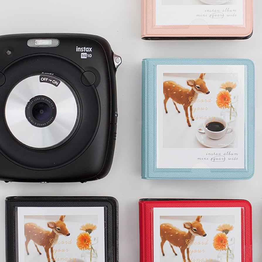 フィルムカメラ Fujifilm instax SQUARE COLLECTION ALBUM Amazon.com: 288 Pockets Photo Album for Fujifilm Instax