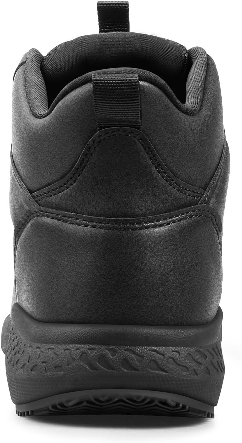 Women Slip Resistant Waterproof Boots - Comfortable & Ankle Support Work Shoes for Restaurant, Casual, Hiking & Work - Zapatos Trabajo - Image 9