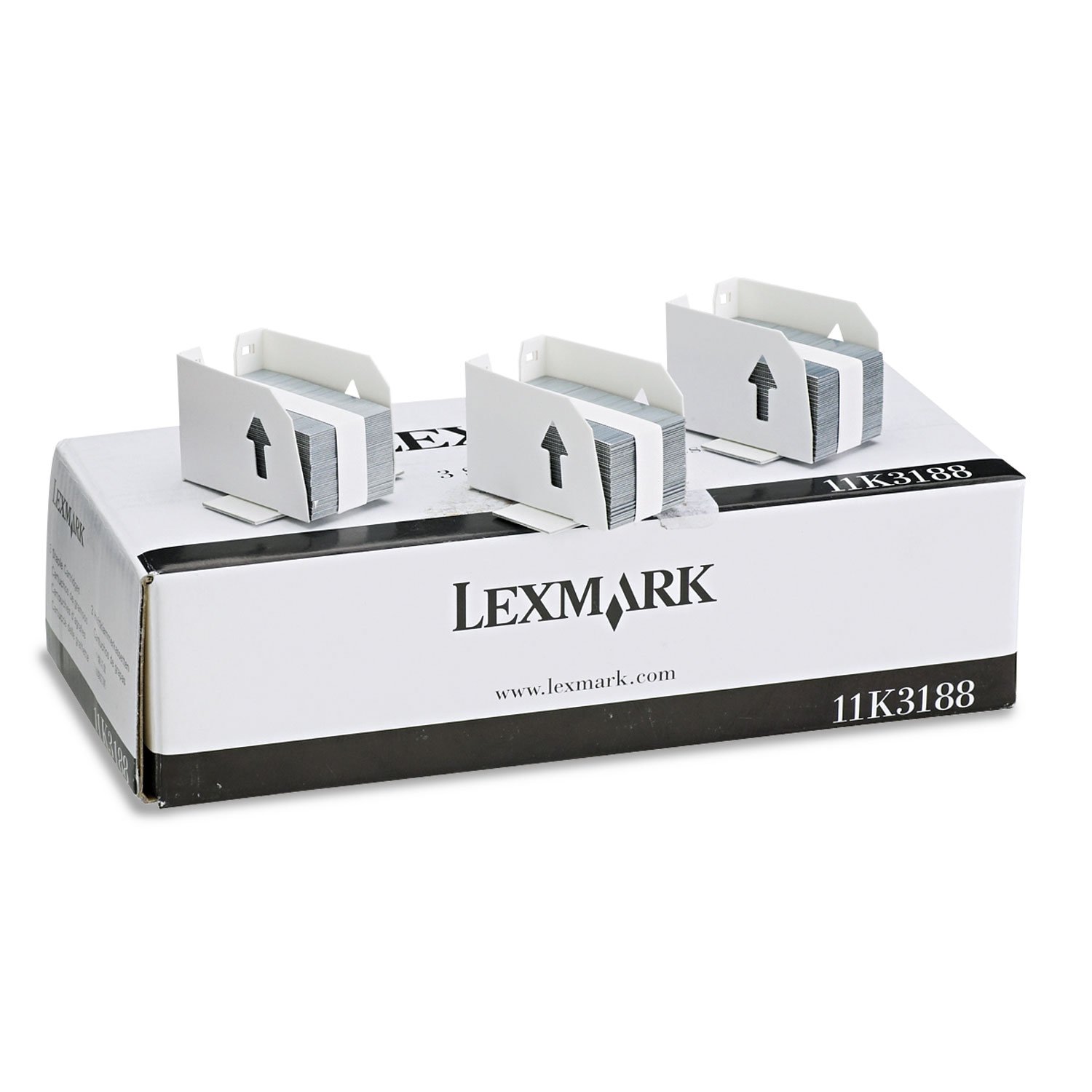 Agrafes ORIGINAL Lexmark 11K3188 pour modules de finition - 2