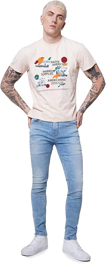 Amazon.com: AMERICANINO Jean Skinny Fit para hombre : Ropa, Zapatos y  Joyería