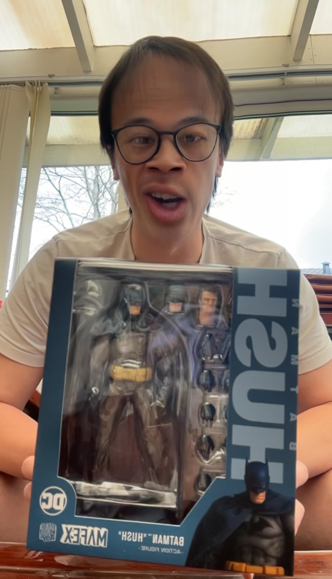MAFEX No.105 Batman Hush Action Figure Total Height Approx. 6.3