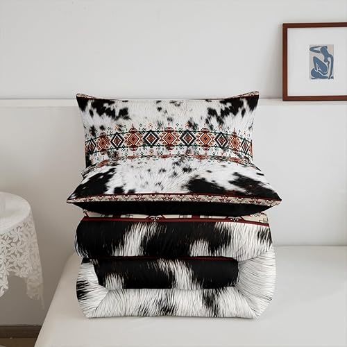 Miniatura 119 de Castle Fairy Juego de edredón de Halloween tamaño individual, juego de ropa de cama con estampado de animales de murciélagos negros para niños