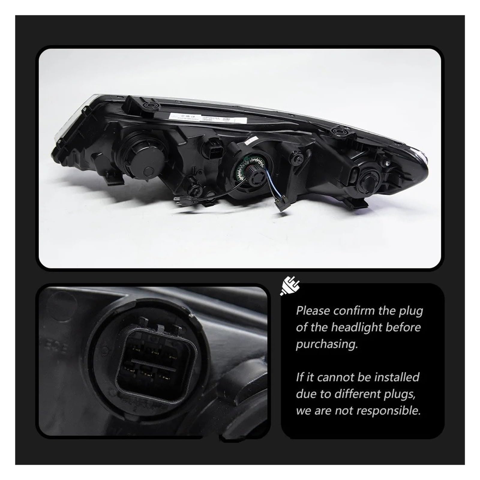 Fanale Anteriore Per KIA Per Forte 2009-2013 Fari Auto DRL Hella LED Bi Xenon Lampadina Fendinebbia Accessori Auto Faro Anteriore