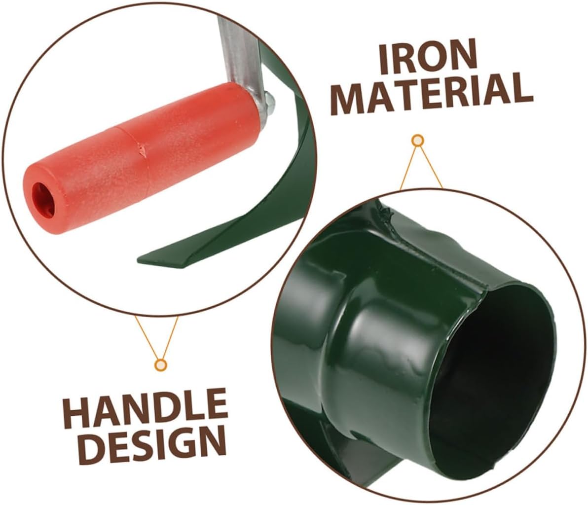 Toyvian Air Fire Blower for Outdoor Cooking Handheld Manual Fan for Bbq Camping and Grilling Lightweight Portable Hand Crank Blower for Picnic and Popcorn Making