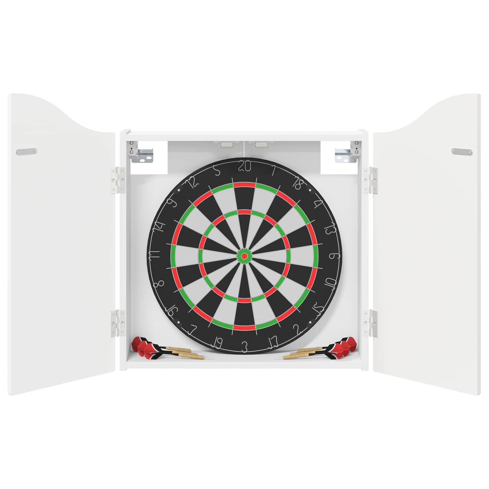 Dartschrank für Dartscheiben, Holzwerkstoff, 56 x 12 x 63
