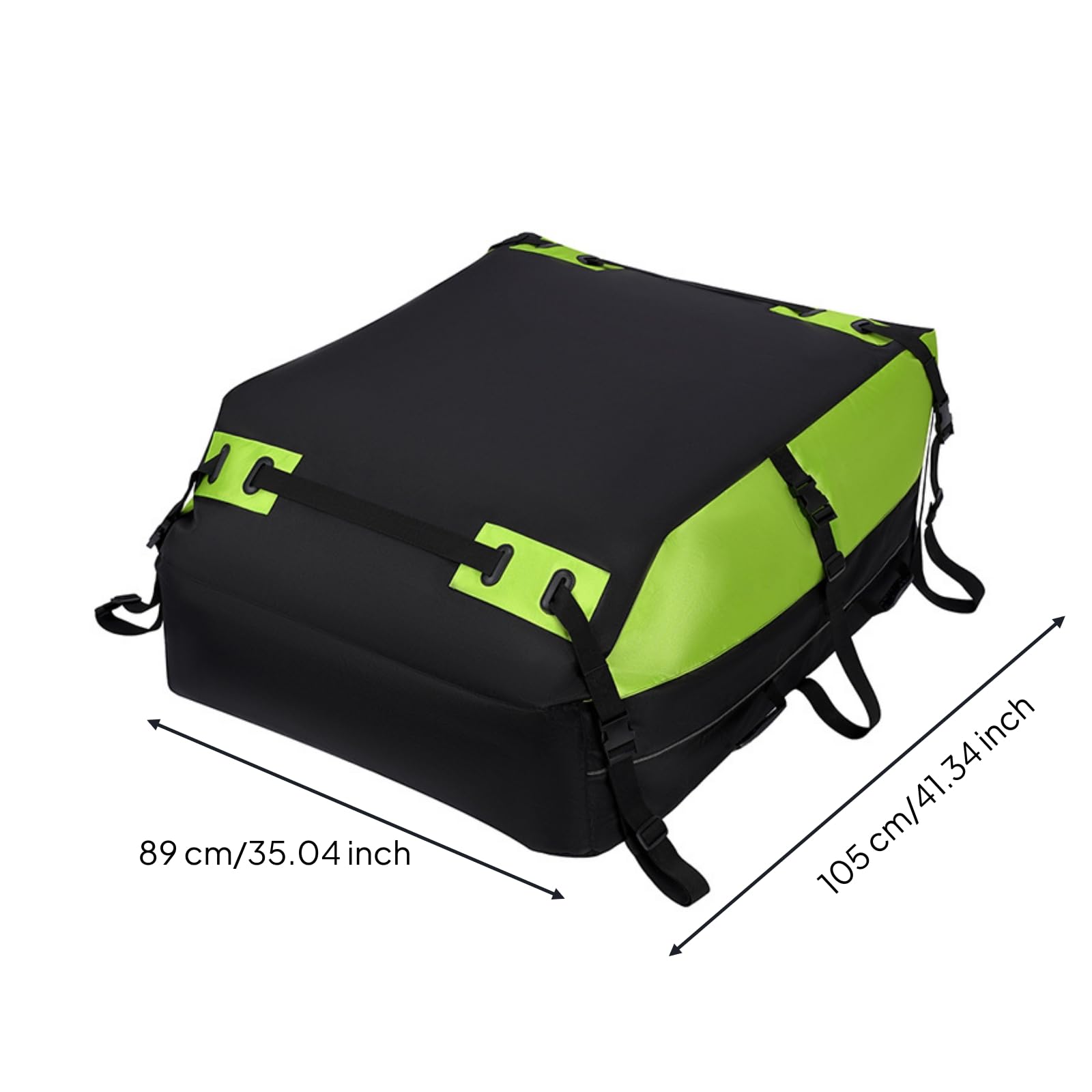 Borsa da Morbido Borsa da con Cinghie Pieghevole Bagagliere per Campeggiatori, Verde