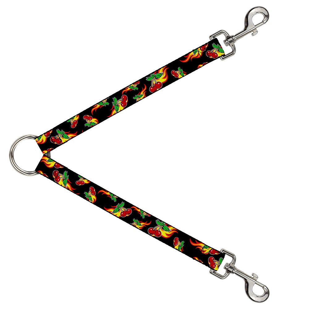 Cerezas de Corte Recto para renovar tu estilo con la cinta negra Buckle Down DLS-W30675