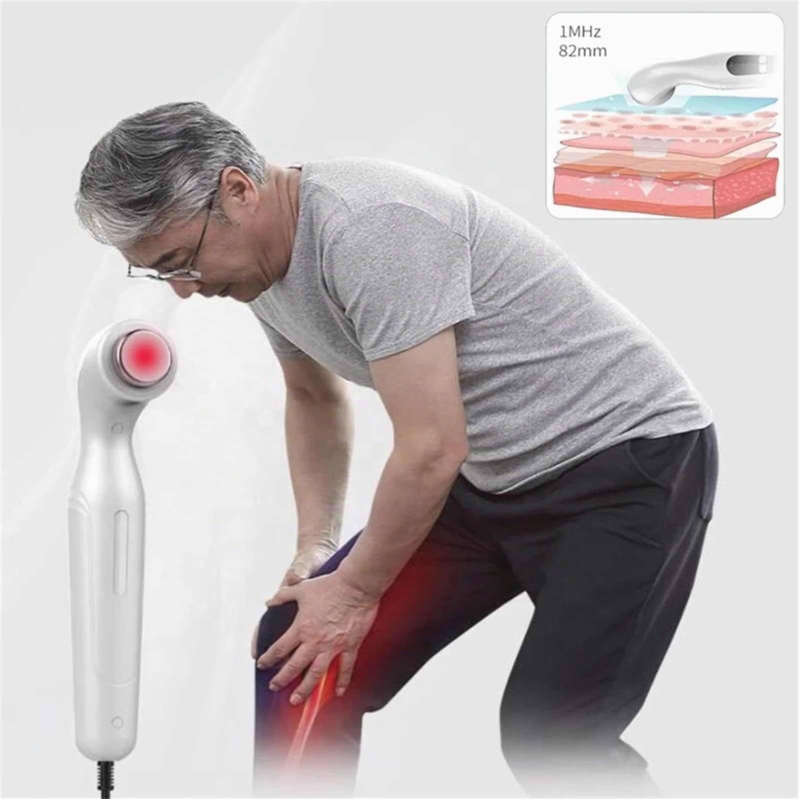 Macchina per ultrasuoni per Fisioterapia terapeutica per Terapia Fisica per l'artrite Massaggiatore per Il Corpo per Terapia Fisica