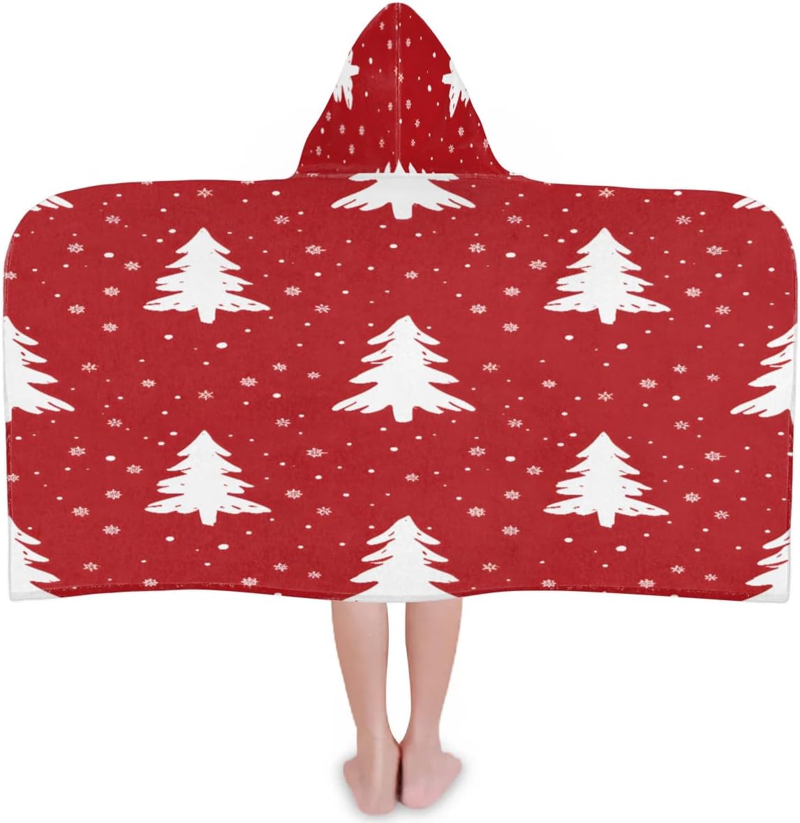 Kid Bath Towels Tree Pattern Kids Towel with Hood for Girls Boys Beach Towel Pool Cover Up Soft Absorbent Toddler Hooded Bath Towel for Shower, Beach, Pool