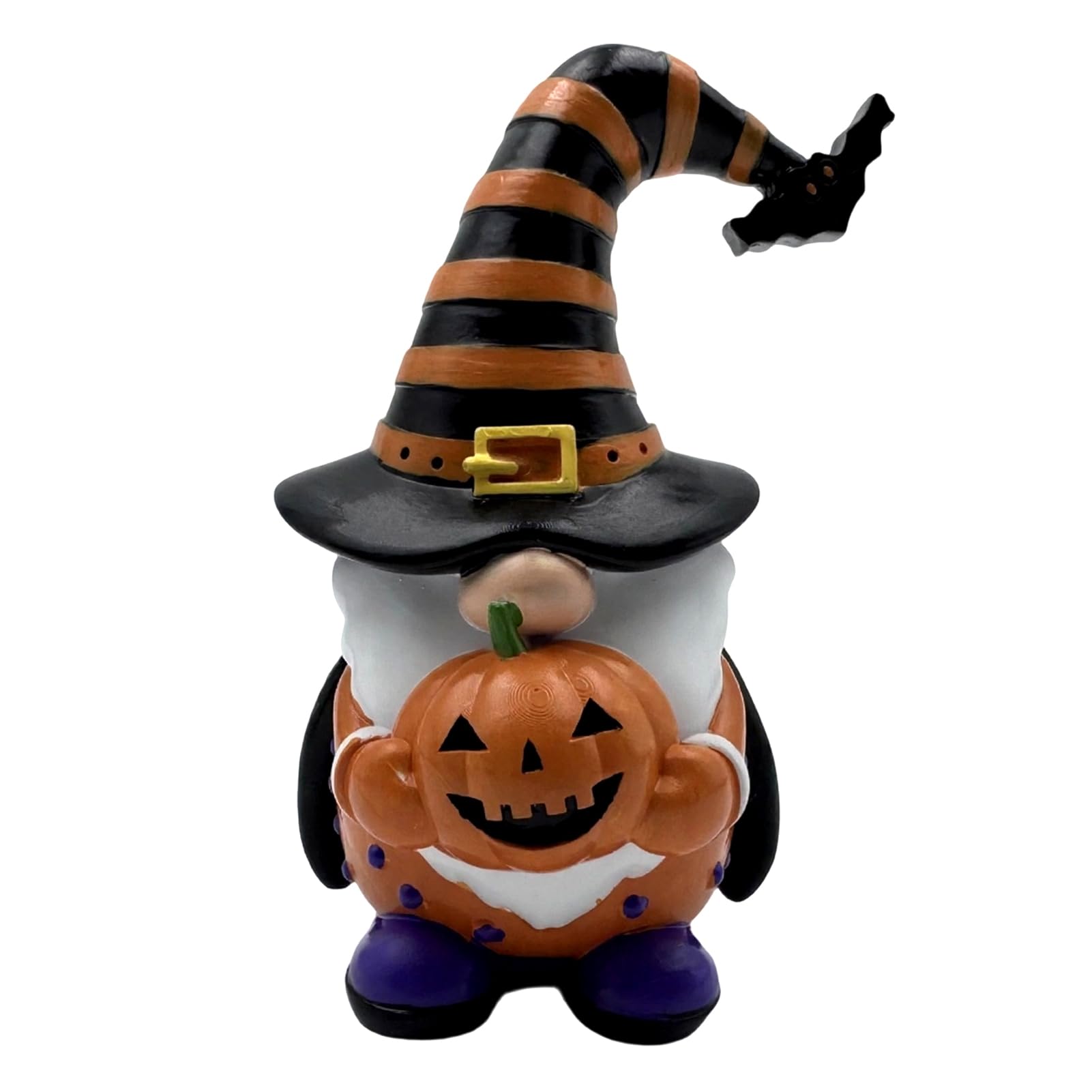 pidodou Halloween Gnome Ornament Resin Spooky Faceless Elf Decor