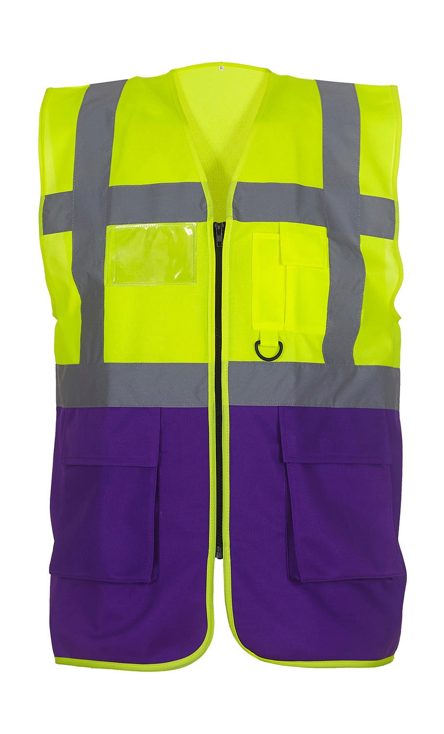 Yoko Unisex Hi Vis Safety Vest - Multicolour - Medium