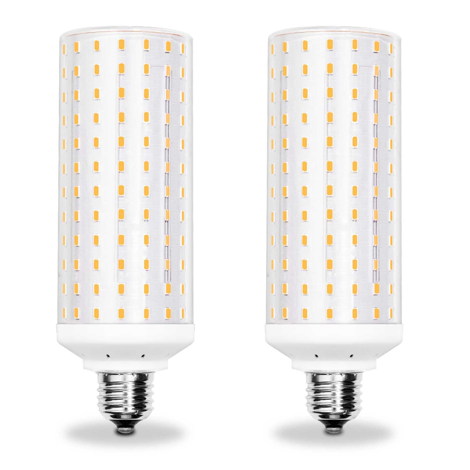TRIJZHOU 30W Superhelle Mais Licht E27/E40 LED Glühbirnen Ersetzt 300Watt, Warmweiß 3000K, 3680 Lumen Leuchtmittel, AC100-265V, 360°Abstrahwinkel, Nicht Dimmbar, für Garage Büro Hof 1 Stück