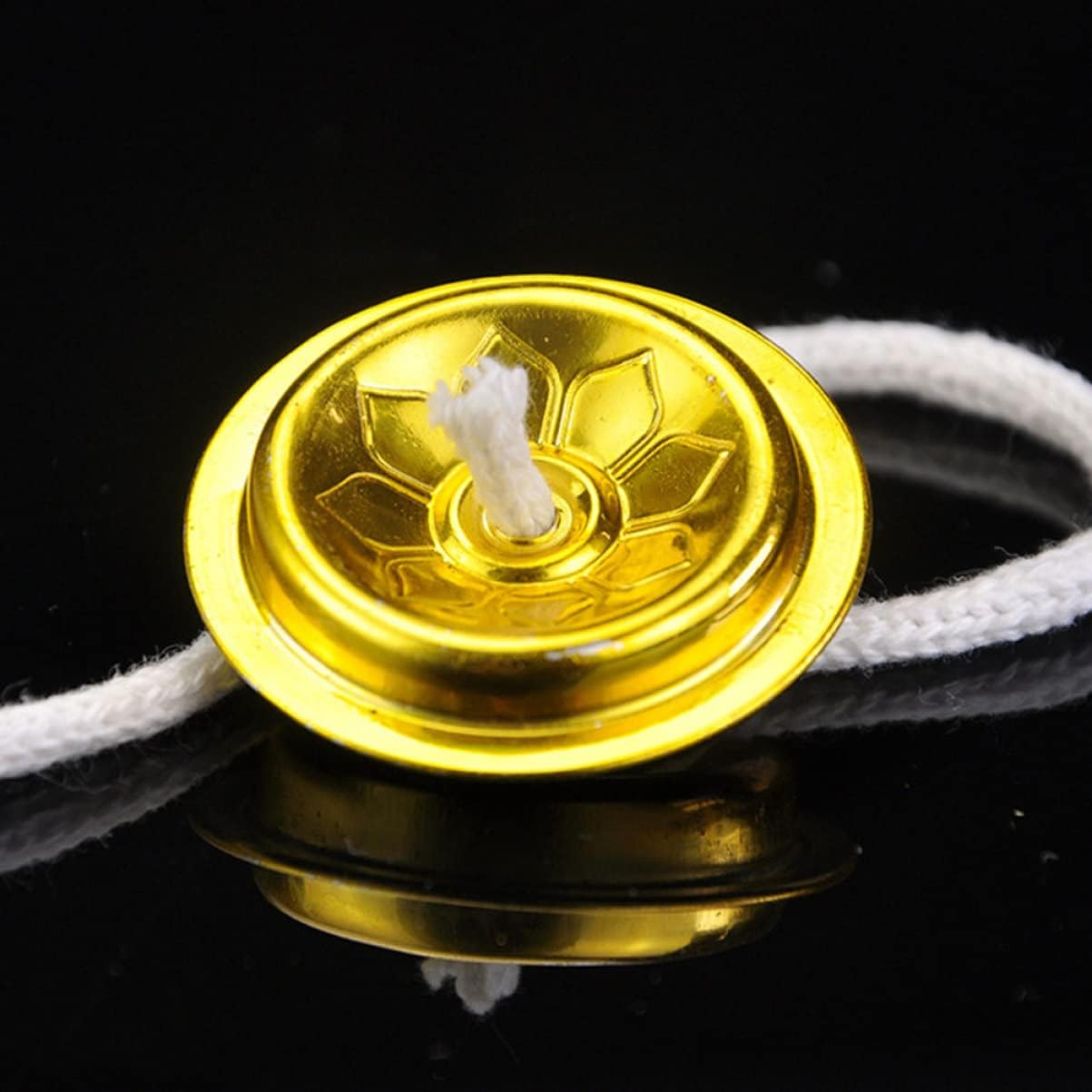 Cabilock 12pcs Oil Lamp Floating Wick Holders Durable Wick Holders for Oil Lamps for Enshrine Supplies for Buddha Decor and Temple Use